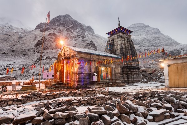 Char Dham four shrines collage